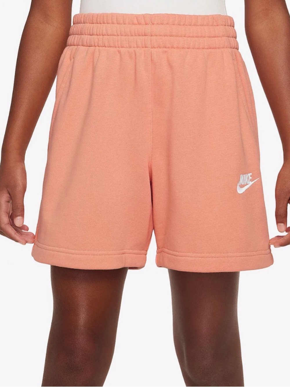 Nike Girls Sportswear Club Fleece Shorts Size YXL 14/16 Youth Extra Large